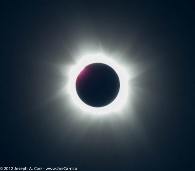 The Sun in eclipse totality - 3rd contact & diamond ring