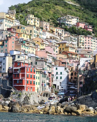 Riomaggiore village, Cinque Terre, Italy