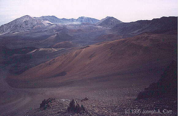 Haleakela caldera in 1995