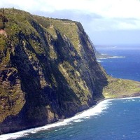 The north coastline from Waipi'o Lookout