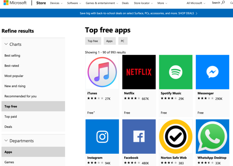 Microsoft App Store
